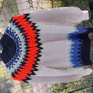 Colorful Knit Sweater